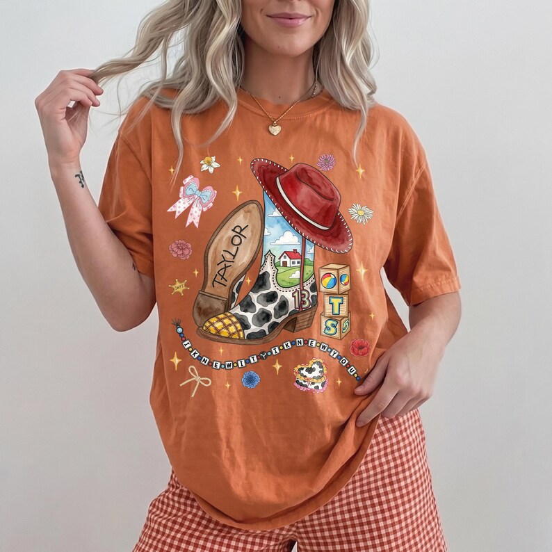 Vintage I Knew It I Knew You Comfort Colors Shirt, Disney Toy Story 5 Friendship Shirt, Woody Buzz Tee, Disneyland Toy Story Family Tee bild 9