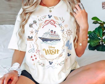 Comfort Colors® Disney Cruise Shirt, Family Matching Cruise Trip Shirt, Disney Cruise Trip Shirt, Disney Cruise Group Shirt, Disney Vacation