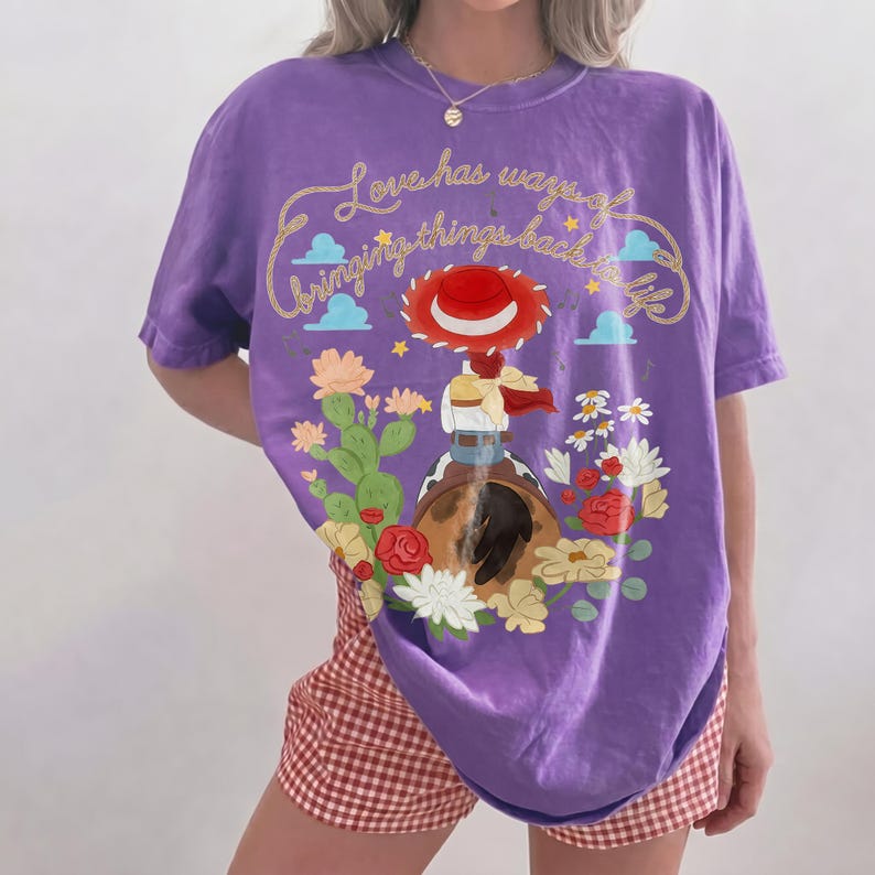 Vintage Jessie Toy Story 5 Shirt, I Knew It I Knew You Shirt, TS13 Toy Story 5 Friendship Shirt, Disneyland Toy Story Family Matching Shirts image 3
