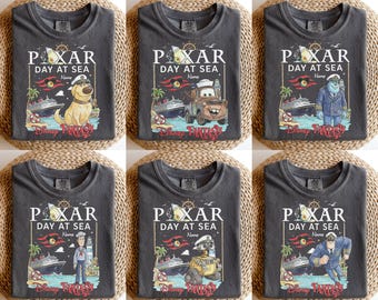 Custom Disney Cruise Line Pixar Day At Sea 2026 Shirt, Disney Cruise Squad Shirt, Mickey and Friends Cruise Tee, Disney Cruise Trip Shirt