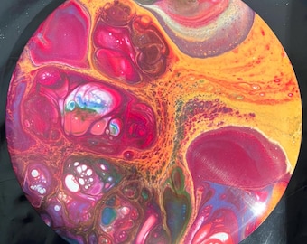 Lava Flow Discraft Buzzz: ESP Dyed Disc Golf Mid-Range