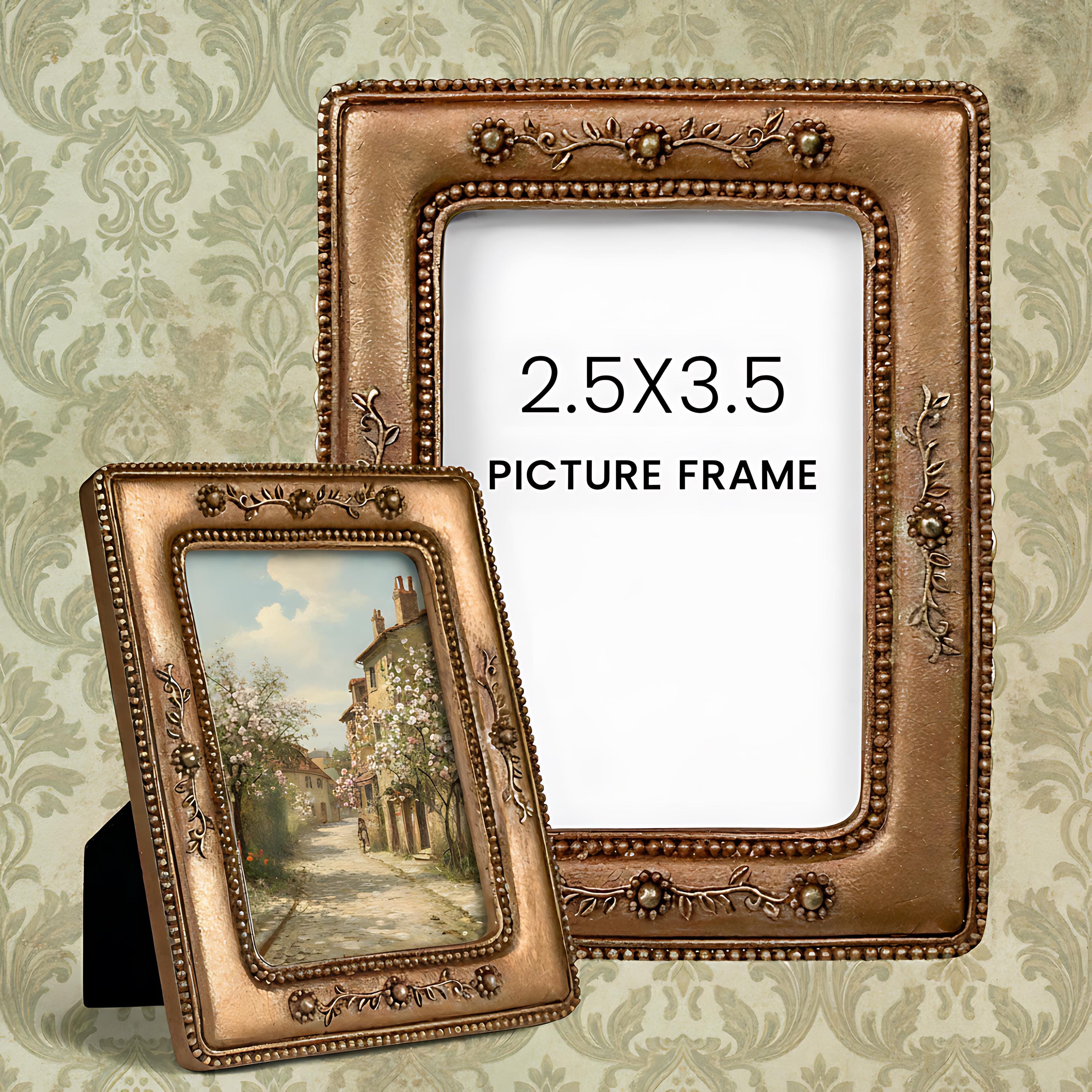 Custom Matted Picture Poster Frame & Mat 2-1/2 White Victorian 1556 16x20 24x36