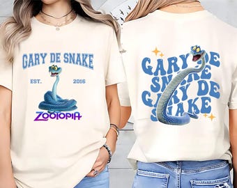 Gary De Snake Zootropolis-tröja, God Julfest, Disneyland-resa 2025