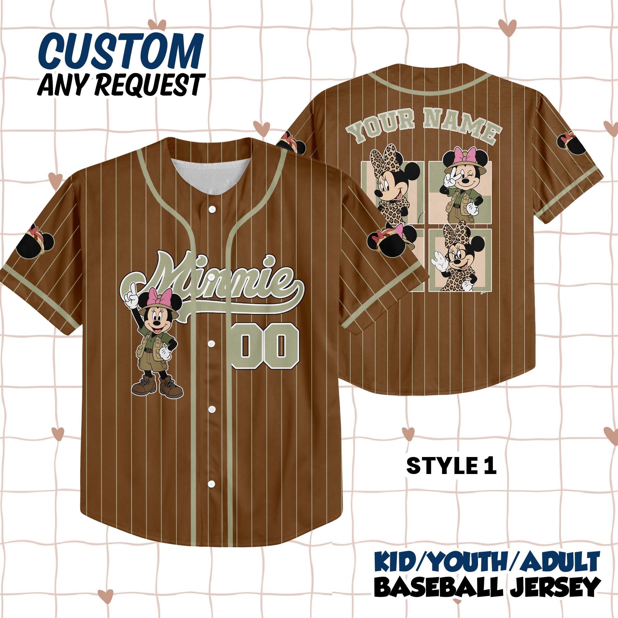 Discover Personalized Disney Stitch Angel Baseball Jersey, Kid Youth Adult Disney Angel Jersey, Disney Baseball Jersey, Birthday Gift Angel Fan