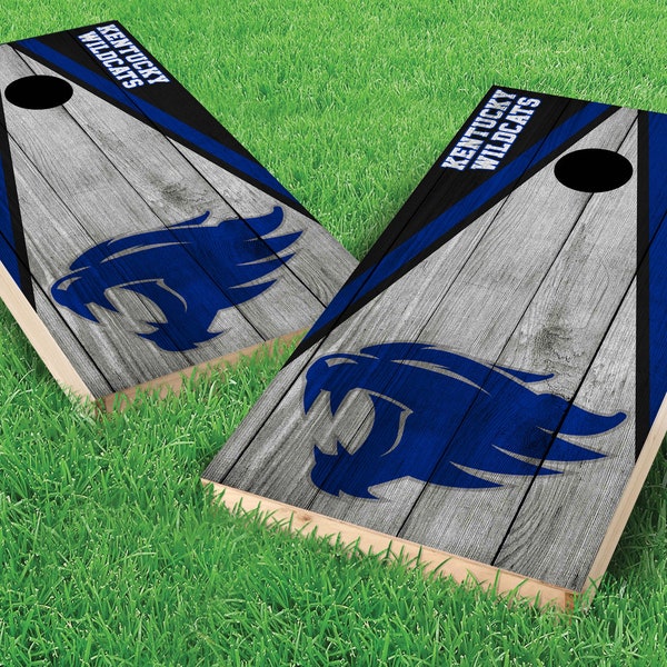 Kentucky Wildcat Cornhole Board Wrap - LAMINIERTE & LANGLEBIG