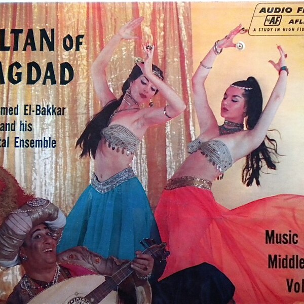 Sultan of Bagdad Music of the Middle East Vol.2 Vintage 1956 LP SALE PRICE