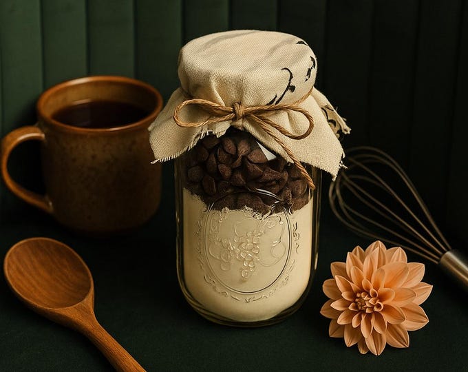 Handmade Baking Mix in Mason Jar | Banana Bread Gift