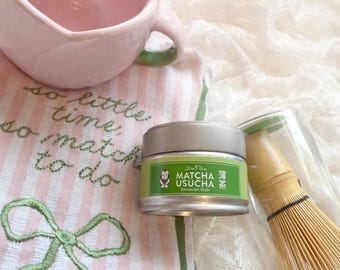 Kit/paquete para principiantes de té matcha