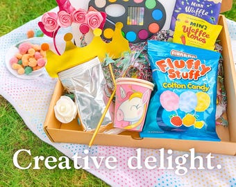 Caja Little Partea / Kit para fiesta de té infantil / Caja para osito de peluche y juego de simulación