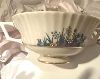 Tazón para sopa de crema con asa y diseño Lenox Rutledge