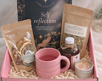 Kit nuevo para fiestas de té o café de la marca Self Care Partea Box