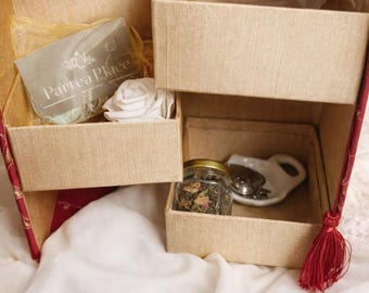 Vintage Partea Box | Tea Gift | Bridgerton Inspired Tea Party Kit
