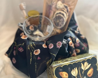 Caja de autocuidado Partea/Kit vintage para fiesta de té