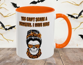 Halloween Momster Coffee Mug: Spooky Funny Mom Gift
