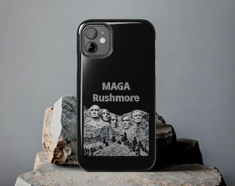 Telefoonhoesje - MAGA Rushmore President Trump toegevoegd aan Mount Rushmore
