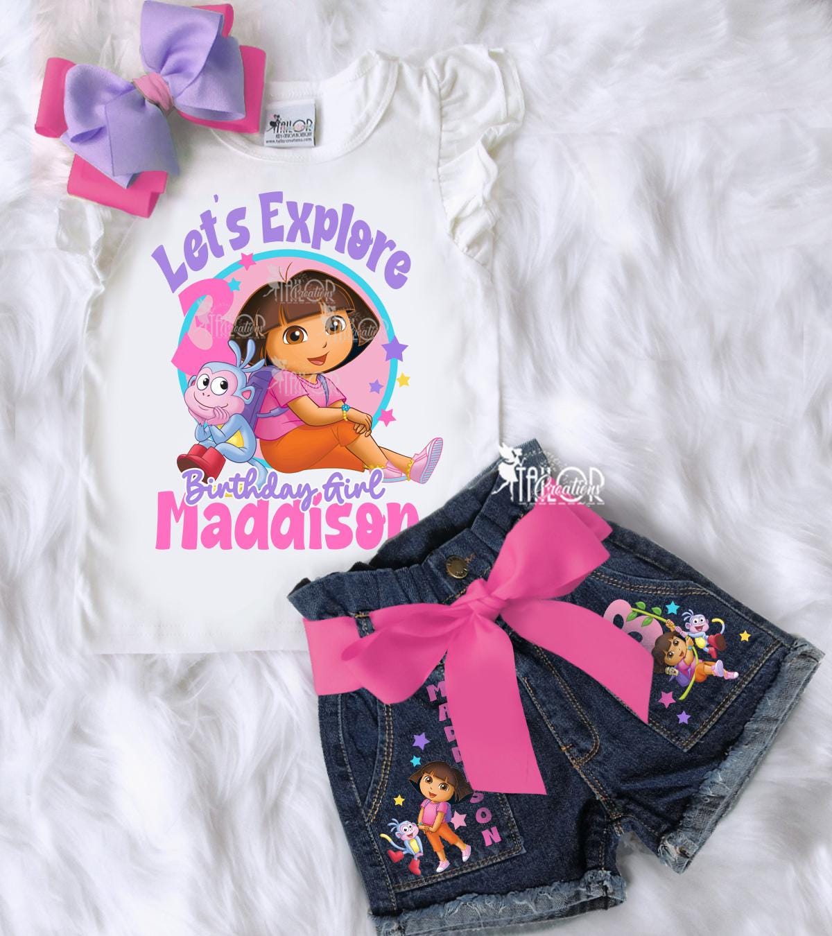 Dora Birthday Outfit - Etsy