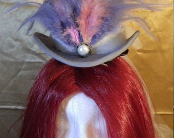 Lady Grey Mini top Hat