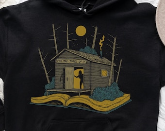 Thriller Lover Hoodie | Official Noelle W Ihli Merch | Book lover gift reading librarian fiction psychological novel murder true crime fan