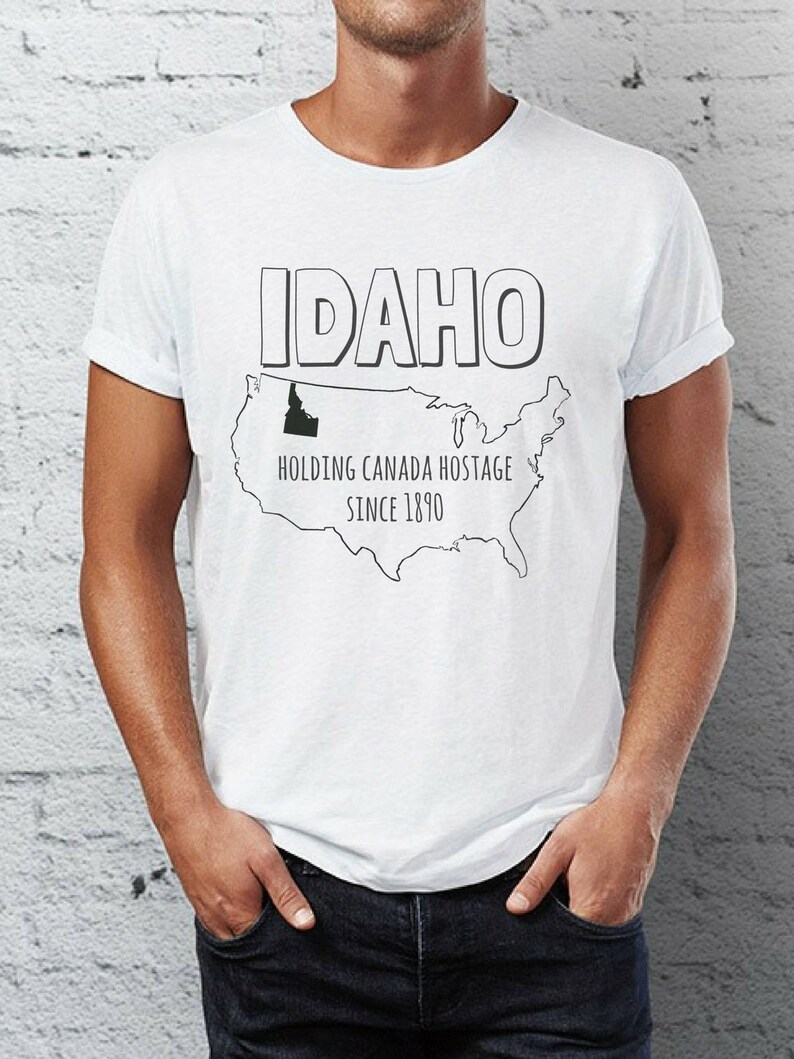 Funny Idaho Shirt Unisex by Boise Screen Print Shop Etsy