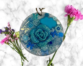 Light Blue Junk Keychain