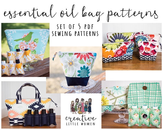 Essential oil pouch pattern sale