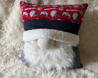 College Team Graduation Gift Custom Gnome Pillow Various Teams Handmade NCAA