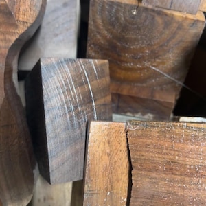 Box of Walnut Wood Scraps - 8x8x8&quot; Box
