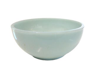 Bol à céréales vintage FIRE KING Delphite Blue Chili, vaisselle rétro