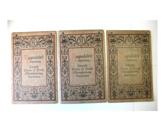3 Instructions originales de fabrication de bonbons FO pour le cours scientifique VTG RAGSDALES