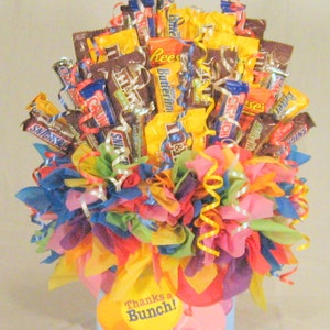 Candy Bouquet Video Tutorial, How to Make a Candy Bouquet Video Tutorial, DIY Candy Bouquet Tutorial, image 2