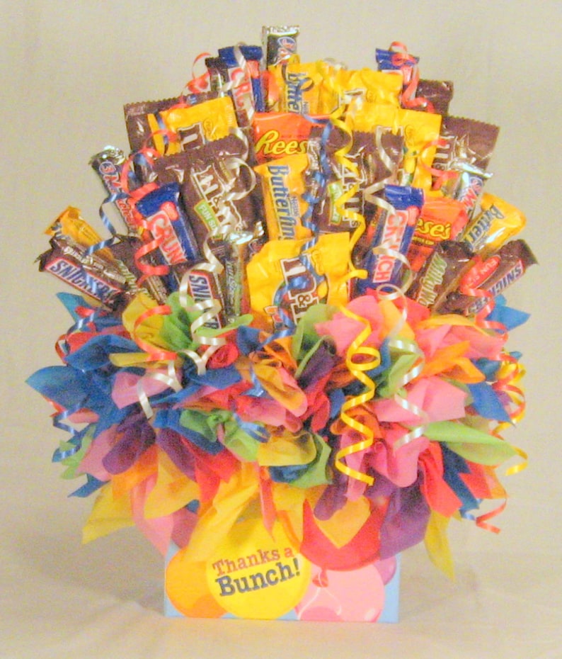 Candy Bouquet Video Tutorial, How to Make a Candy Bouquet Video, DIY ...