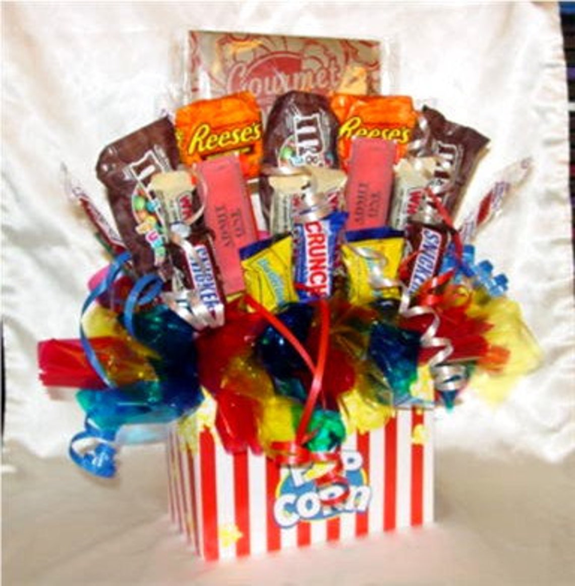 Candy Bouquet Video Tutorial, How to Make a Candy Bouquet Video, DIY ...