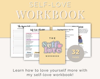 Self-Love Workbook, Self-Love Digital Journal