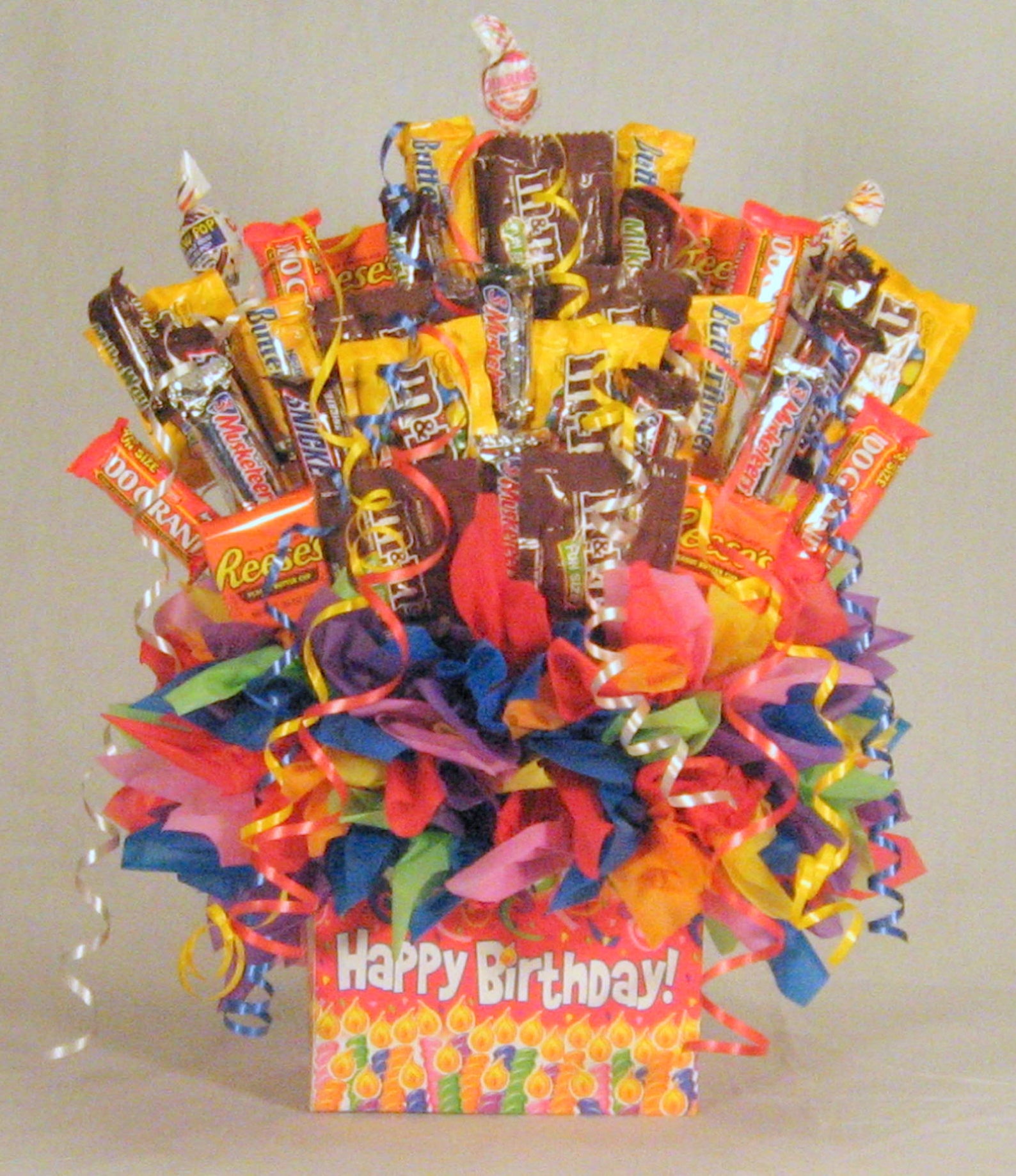 Candy Bouquet Video Tutorial, How to Make a Candy Bouquet Video, DIY ...