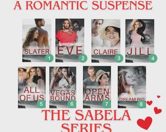 Signed Sabela Series Paperback - Romantic Suspense by Tina Hogan Grant