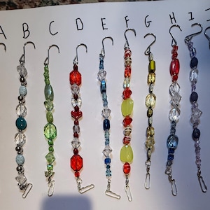 Handcrafted Beaded Plant Hanger | Garden Decor, Bird Feeder Hanger Custom order