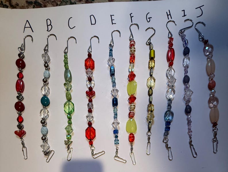 Handcrafted Beaded Plant Hanger | Garden Decor, Bird Feeder Hanger Custom order