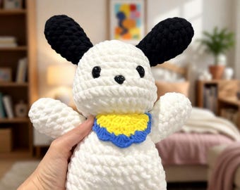 Handgemachte häkeln Welpen Plüsch - große Kawaii Amigurumi Hundespielzeug