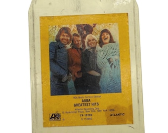ABBA Greatest Hits 8 Track Tape RCA Music Atlantic Lata 70. Pop Rock Vintage