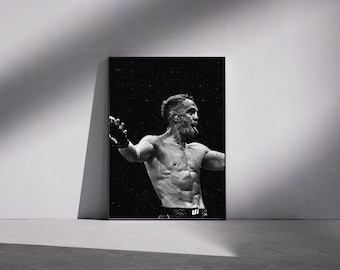 Jack Della Maddalena UFC Poster, Fight Night Decor, Mixed Martial Arts Fan Gift, MMA Champion Art (Digital Download)