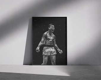 Superlek Manachai Yamsiri  ONE Poster, Fight Night Decor, Mixed Martial Arts Fan Gift, Muay Thai (Digital Download)