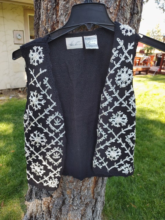 Vintage Womens Sweater Vest Kathie Lee 