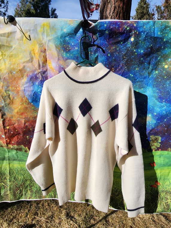 Women's Vintage Sweater LizSport Liz Clairborne Si