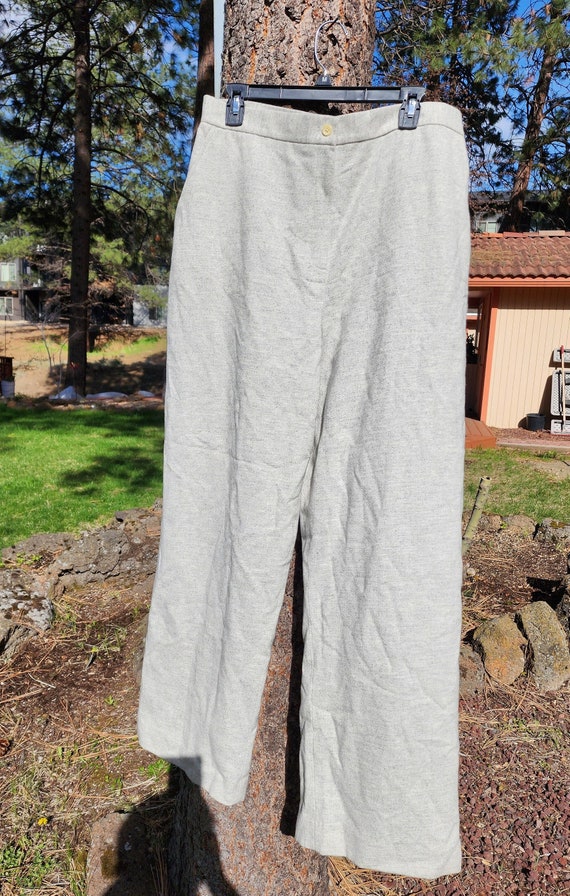 Vintage Women's Ralph Lauren Wool Pants Heather Gray Size 16 New NWT  Woolmark -  Canada