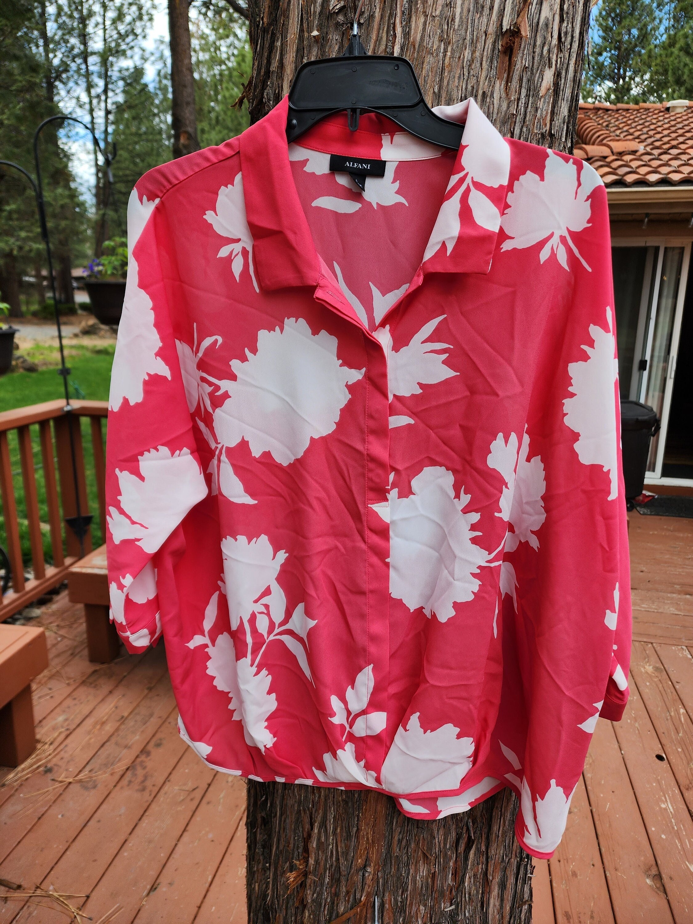 Alfani hotsell white blouse