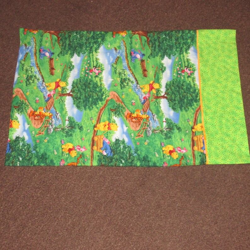 Disney Winnie The Pooh Park Tigger Piglet Pillowcase Pillow Etsy