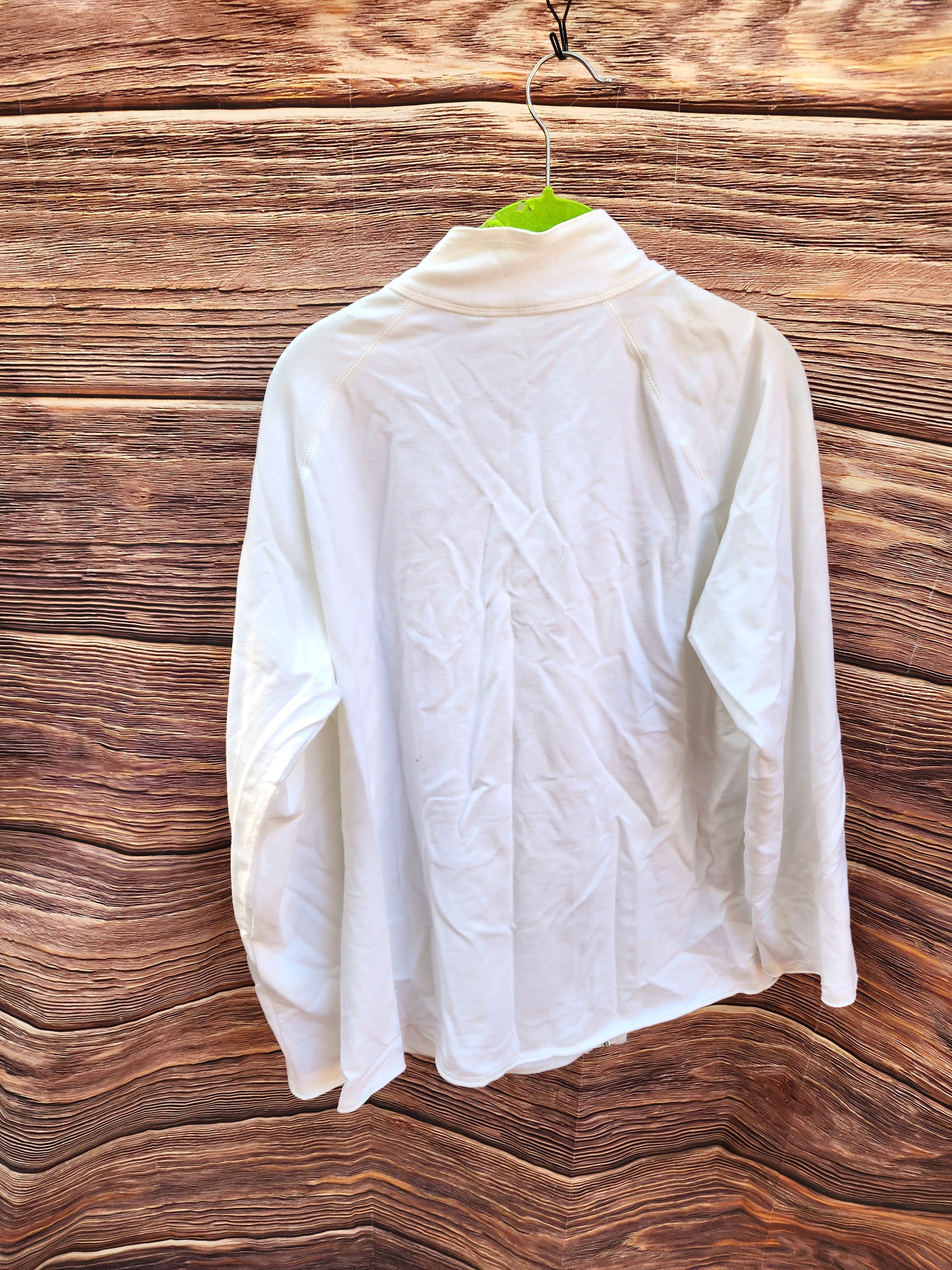 Vintage Womens White Stag Jacket Coat Size LARGE 12/14