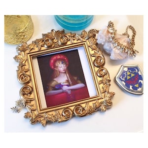 Zelda Art Portrait fan art oil painting