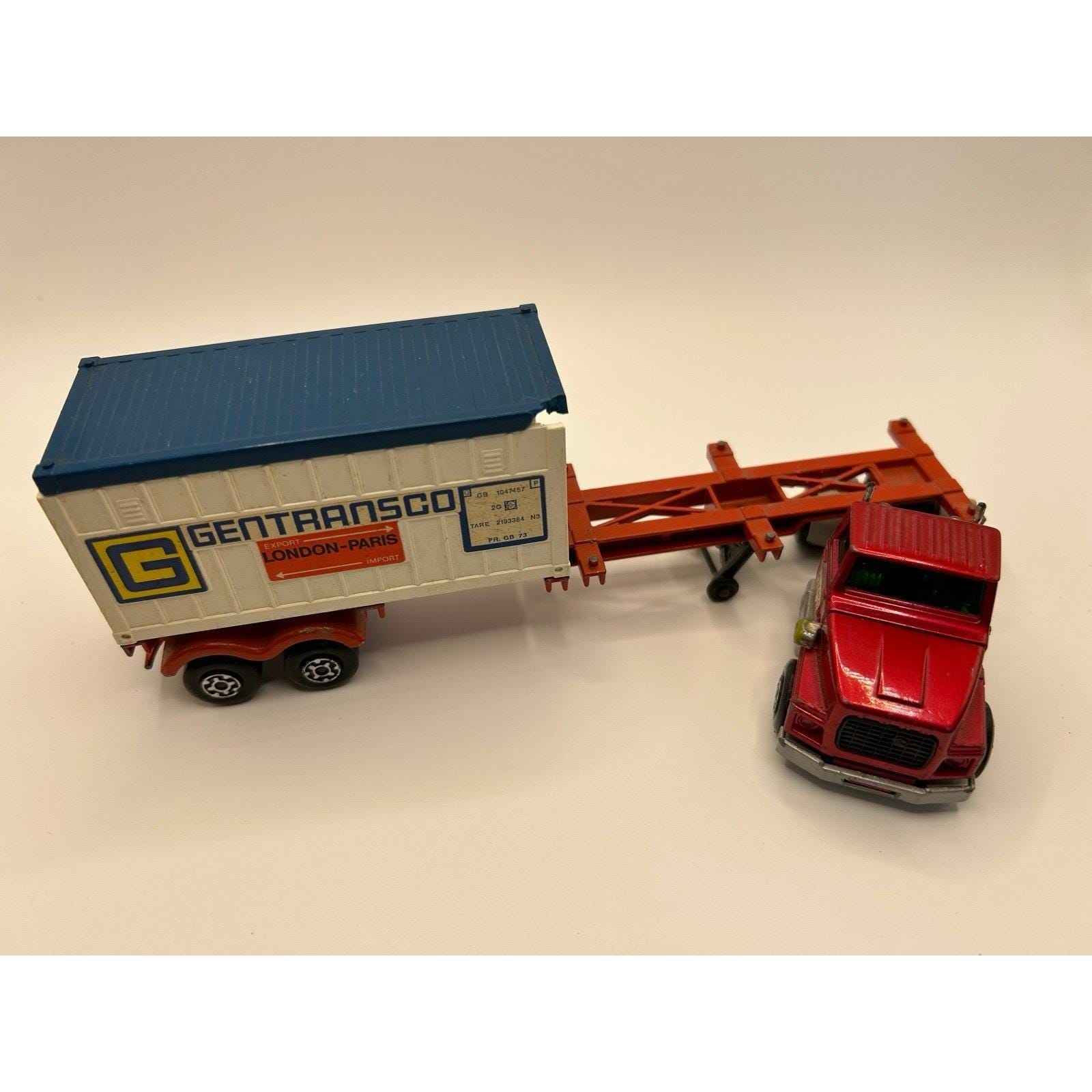 Matchbox Super Kings トラクター 1973年製 VTG 1973 Matchbox Super Kings K-16/18 Ford LTS Tractor W/k-17