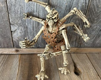 スケルトンウォーリアーズ フィギュア 6体セット 1994 Playmmates Vintage 1994 Skeleton Warriors BARON DARK 6